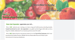 Desktop Screenshot of greenasia.org